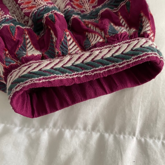 Free People boho bell sleeve blouse - Picture 3 of 8